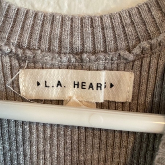 Pacsun Ribbed Crop Top - Picture 2 of 3